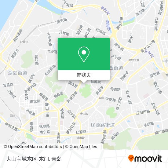 大山宝城东区-东门地图