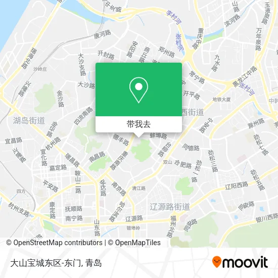 大山宝城东区-东门地图