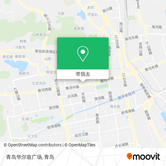 青岛华尔兹广场地图