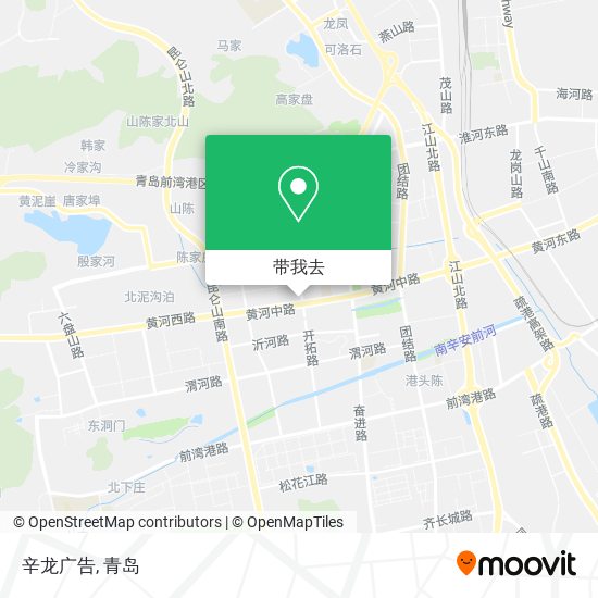 辛龙广告地图