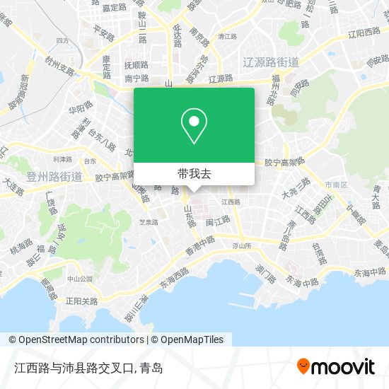 江西路与沛县路交叉口地图