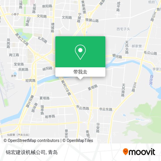 锦宏建设机械公司地图