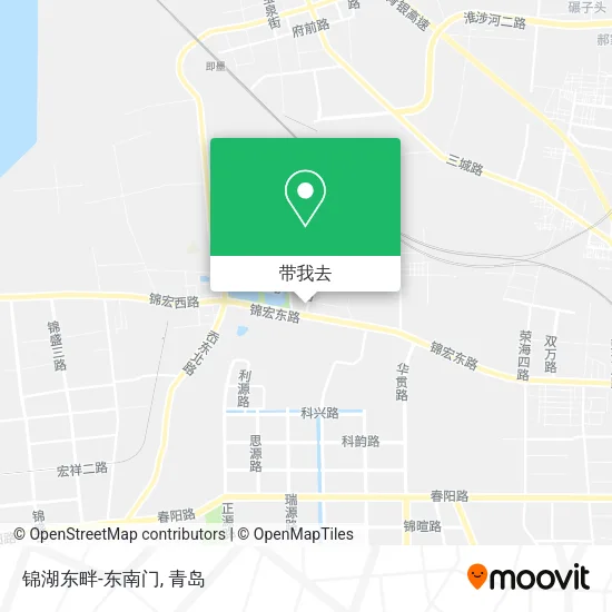 锦湖东畔-东南门地图