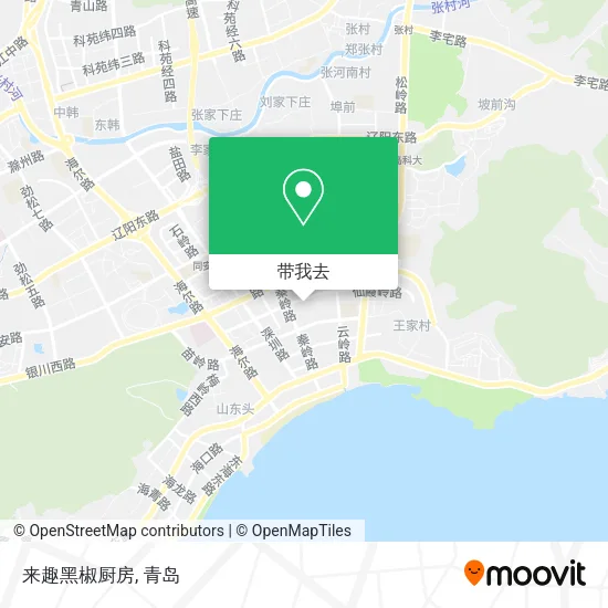 来趣黑椒厨房地图
