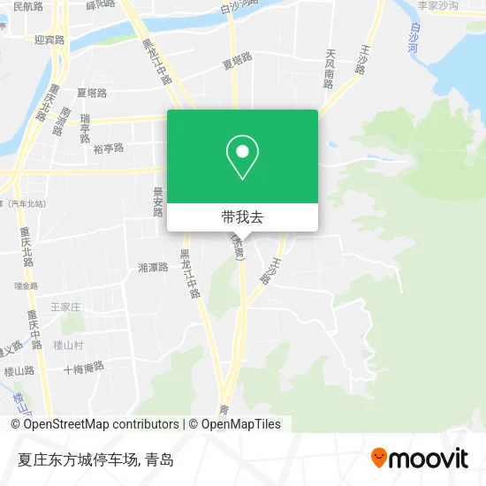 夏庄东方城停车场地图