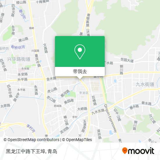 黑龙江中路下王埠地图