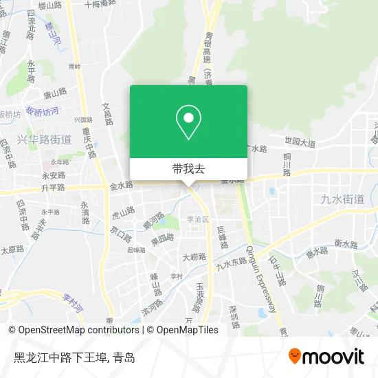 黑龙江中路下王埠地图