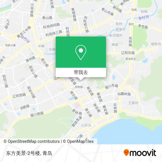 东方美景-2号楼地图