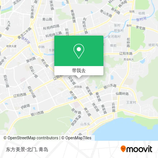 东方美景-北门地图