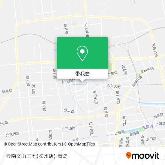 云南文山三七(胶州店)地图