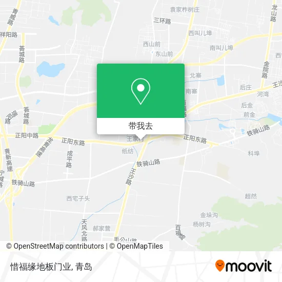 惜福缘地板门业地图