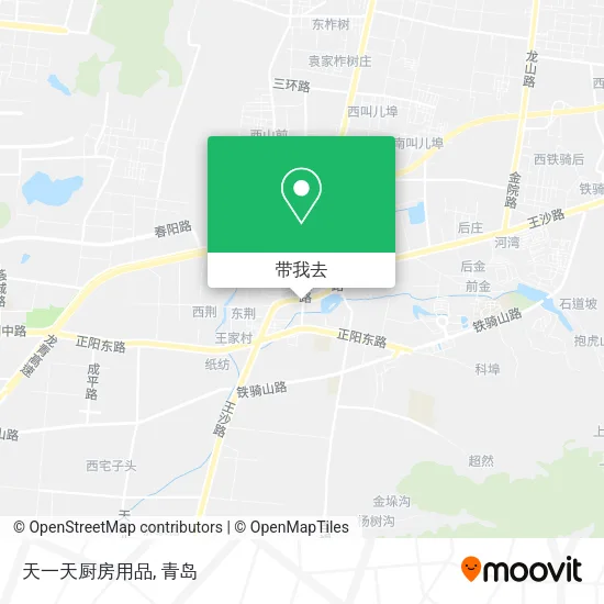 天一天厨房用品地图