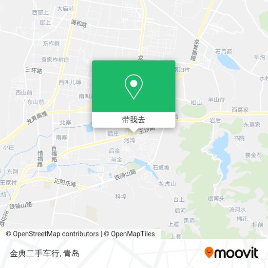 金典二手车行地图