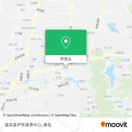 嘉实多护车保养中心地图