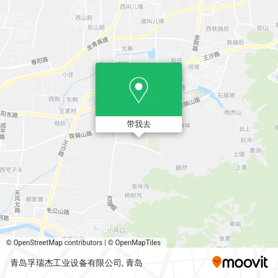 青岛孚瑞杰工业设备有限公司地图