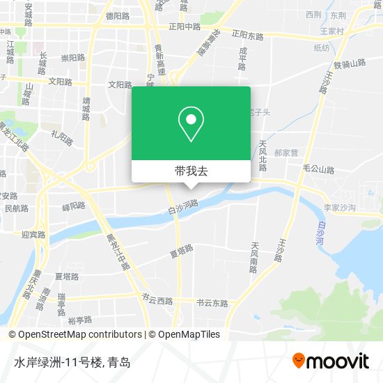 水岸绿洲-11号楼地图