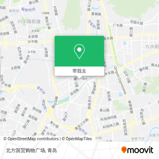 北方国贸购物广场地图