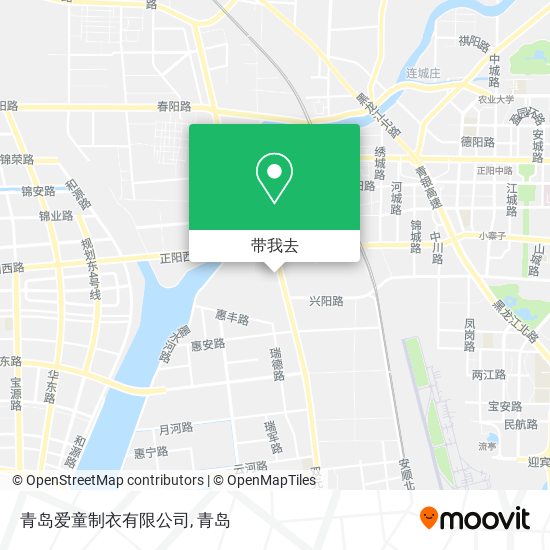 青岛爱童制衣有限公司地图