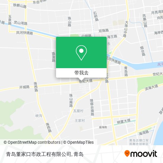 青岛董家口市政工程有限公司地图