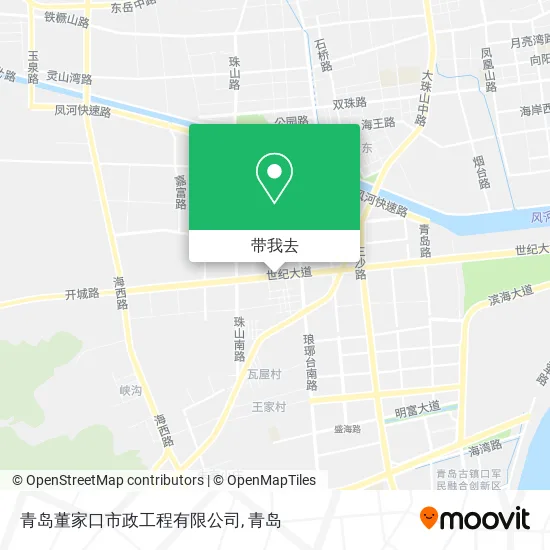 青岛董家口市政工程有限公司地图