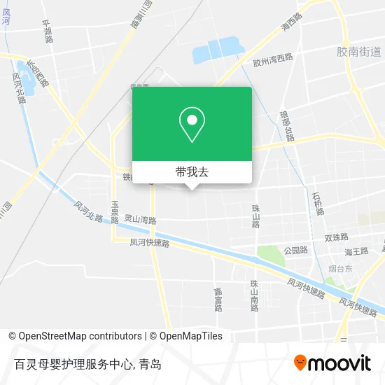 百灵母婴护理服务中心地图