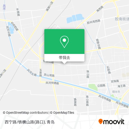 西宁路/铁橛山路(路口)地图