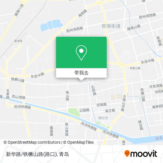 新华路/铁橛山路(路口)地图