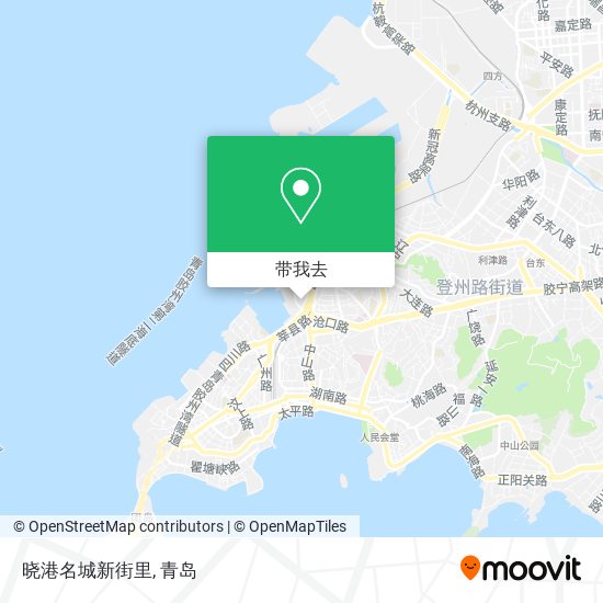 晓港名城新街里地图