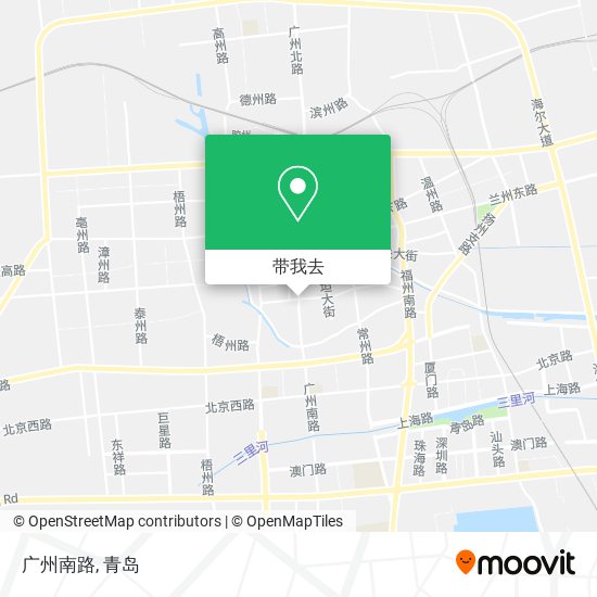 广州南路地图