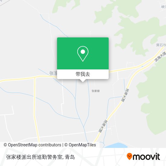 张家楼派出所巡勤警务室地图