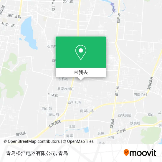 青岛松浩电器有限公司地图