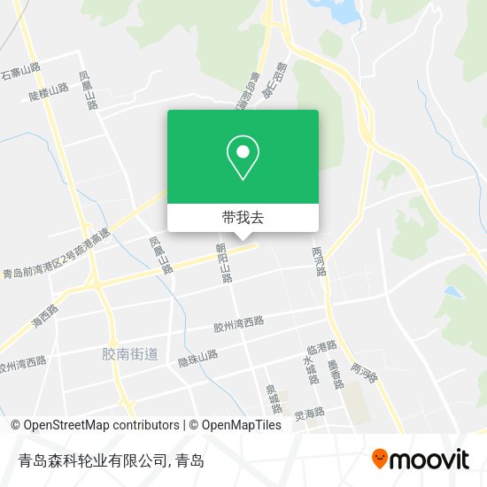 青岛森科轮业有限公司地图