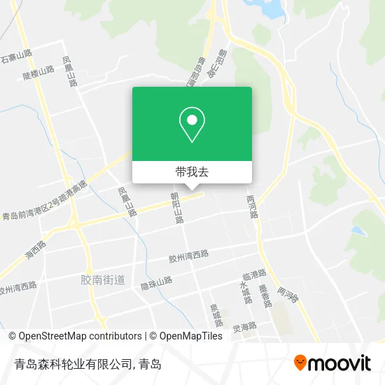 青岛森科轮业有限公司地图