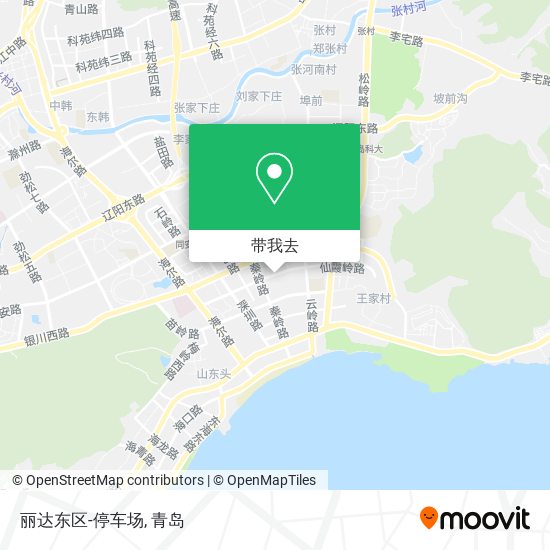 丽达东区-停车场地图