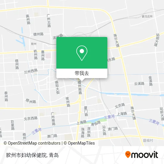 胶州市妇幼保健院地图