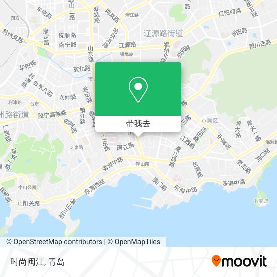 时尚闽江地图
