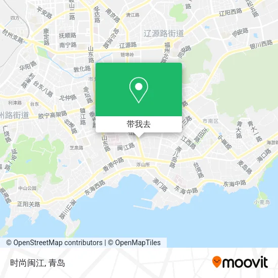 时尚闽江地图