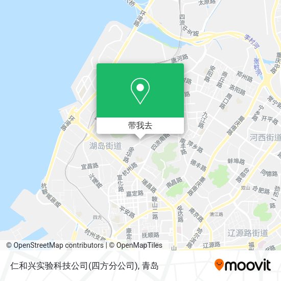 仁和兴实验科技公司(四方分公司)地图