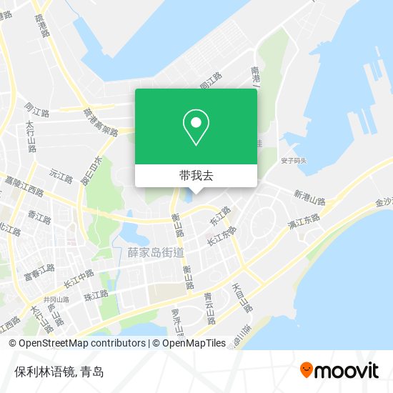 保利林语镜地图