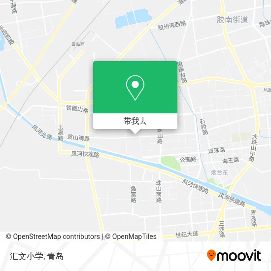 汇文小学地图
