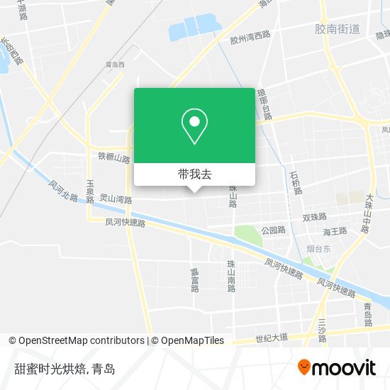 甜蜜时光烘焙地图
