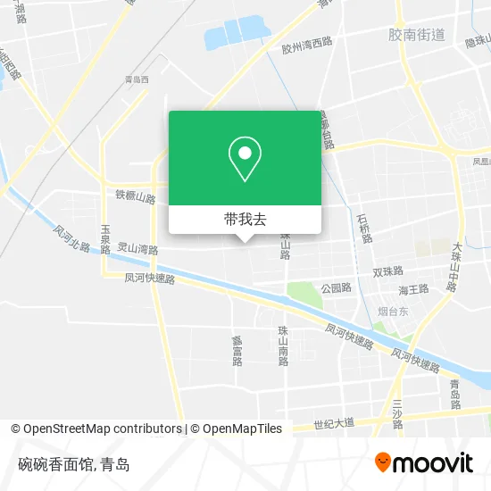碗碗香面馆地图