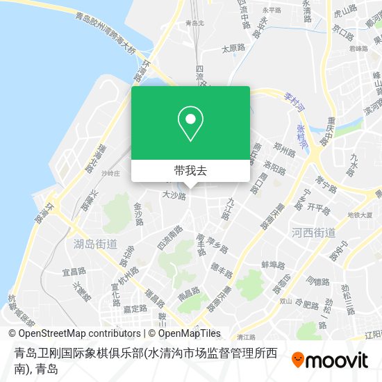 青岛卫刚国际象棋俱乐部(水清沟市场监督管理所西南)地图