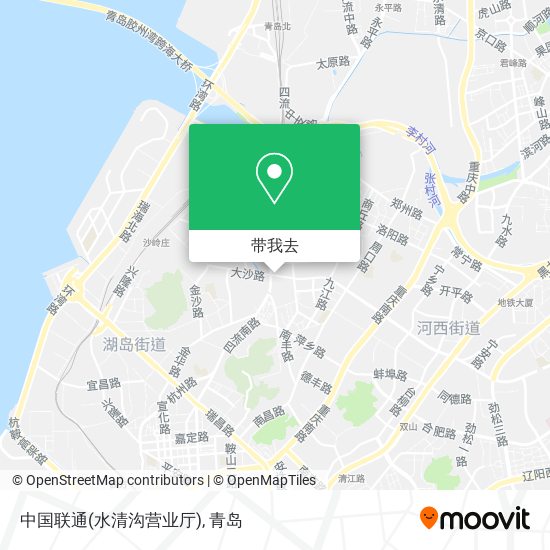 中国联通(水清沟营业厅)地图