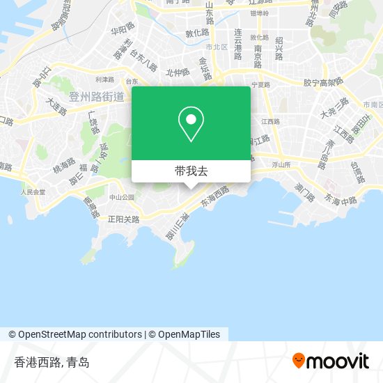 香港西路地图