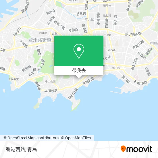 香港西路地图