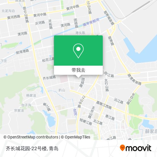 齐长城花园-22号楼地图