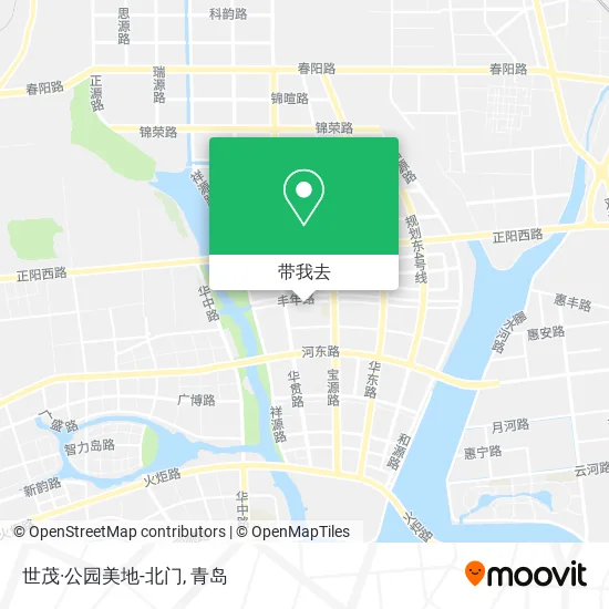 世茂·公园美地-北门地图