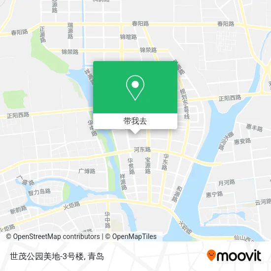 世茂公园美地-3号楼地图