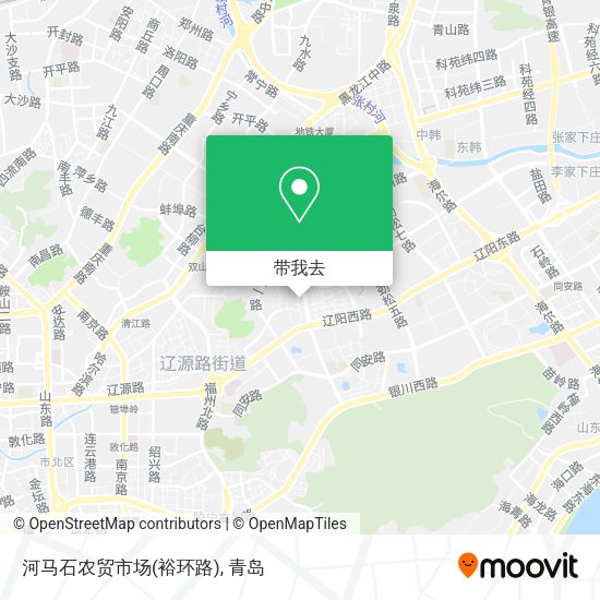 河马石农贸市场(裕环路)地图